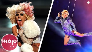 Top 10 Greatest Lady Gaga Live Performances [upl. by Infield]