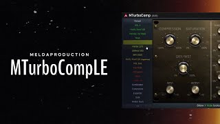 MeldaProduction MTurboCompLE  6 Min Walkthrough Video 75 off for a limited time [upl. by Eenobe]