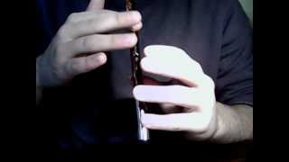 The Gael last of the Mohicans tutorial tin whistle  first theme [upl. by Cela]