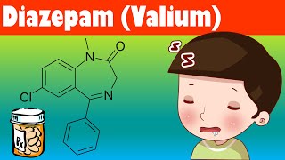 Diazepam Valium  Uses Mechanism Of Action Pharmacology Adverse Effects And Contraindications [upl. by Boleyn]