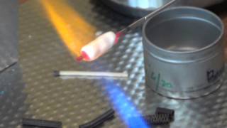 Enameling Copper Tubing WIth 620 Frit [upl. by Ainirtac]