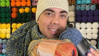 Yarn Haul and Yarn Review Joann’s amp Walmart [upl. by Atenahs]