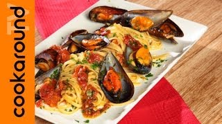 Linguine alle cozze  Ricetta primo di pesce [upl. by Hildagarde945]