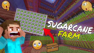 Building the BIGGEST Sugar Cane Empire in Minecraft [upl. by Adnahsor]