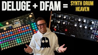 Deluge  DFAM  Drum Synth Heaven [upl. by Alih]