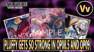 One Piece TCG PLuffy is Getting a Major Power Boost in OP085OP09  Purple Straw Hats Look Strong [upl. by Ayotal707]