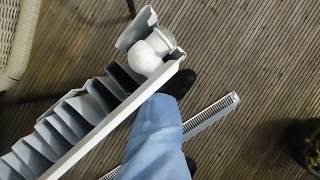 How to remove single panel radiator grills to clean the dust out [upl. by Boak]