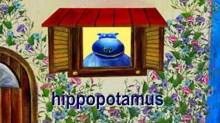 Learn the ABCs in LowerCase quothquot is for hippo and house [upl. by Savick]