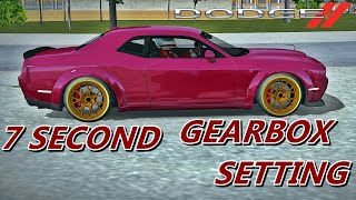 DODGE CHALLENGER GEARBOX SETTING  RACING MAP  CAR PARKING MULTIPLAYER [upl. by Annabal]