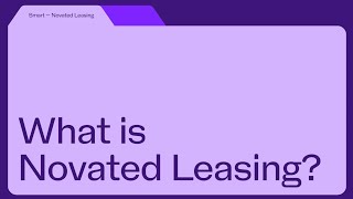 What is novated leasing [upl. by Natasha]