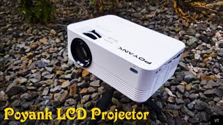 POYANK 2000 Lumen LCD Projector  Unboxing amp Review [upl. by Hedvig]