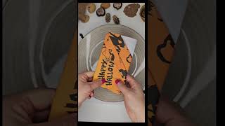 Decorazione semplice per la tavola di Halloween halloween diy [upl. by Pacorro588]