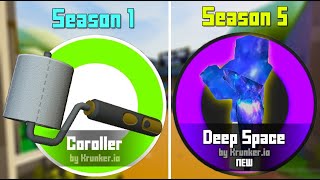 EVERY SINGLE KRUNKER UNOBTAINABLE UNBOXED IN SEASONS 15 [upl. by Drawe]