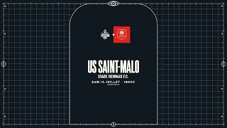 Live Match de préparation 1  US StMalo  Stade Rennais FC [upl. by Lasorella388]