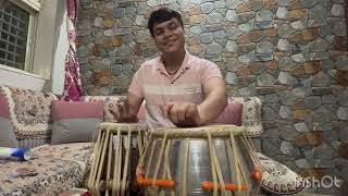 Punjabi Song Ek Tara Kismat Da Tabla Cover By Anurag Negi [upl. by Benil]