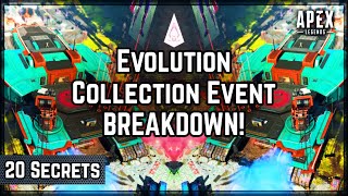 20 SECRETS NEW Evolution Collection Event Trailer BREAKDOWN Apex Legends [upl. by Yerok]