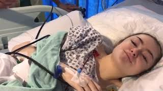 Coming round from anaesthetic after surgery full video funny [upl. by Mariele]