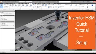 Inventor HSM — Quick Tutorial on Setup [upl. by Sitoiganap37]