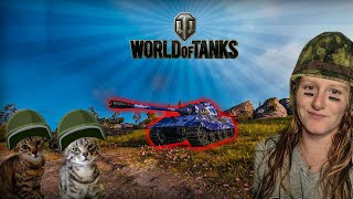 GRA Z KOTKAMI  WORLD OF TANKS [upl. by Niklaus892]