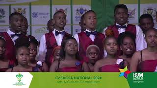 KwaZulu Natal COSACSA Choir  Never Again  Qinisela Sibisi [upl. by Edalb771]