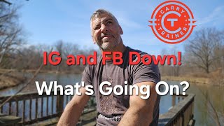 FB and IG down whats it all mean [upl. by Notsnorb]