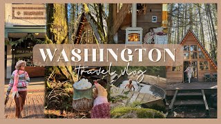 WASHINGTON TRAVEL VLOG  exploring Seattle Leavenworth amp Skykomish [upl. by Ul]