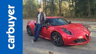 Alfa Romeo 4C Coupe indepth review  Carbuyer [upl. by Elery]