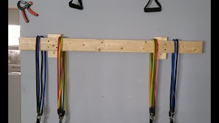 Resistance Bands wall mounting [upl. by Lirrehs194]