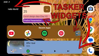 Tasker  Widgets v2  Totally Customizable Widgets on Your Home Screen [upl. by Katrine]