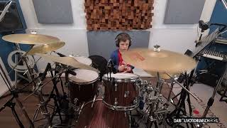 Mattia Mirabile  Home M Bublè drum cover dariolivoti drum school 202223 [upl. by Cammi]