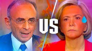 Éric Zemmour remet en place Valérie Pécresse hystérique en direct sur LCI [upl. by Kore972]