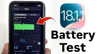 iOS 1811 Battery Test  IOS 1811 Battery Review  IOS 1811 Battery Drain [upl. by Ioyal991]