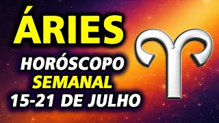 ♈Horóscopo semanal de ÁRIES 15 a 21 de Julho de 2024  horoscopo de hoje [upl. by Icyaj]