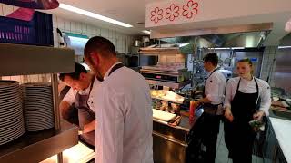 Busy Kitchen at 3 Michelin Star restaurant Atelier Munich  Germany [upl. by Liu522]