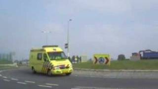 16052008 A1 Ranonkelweg BR Ambulance 15142 [upl. by Nnaecarg]