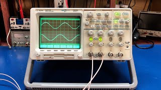 My new 54624A Oscilloscope [upl. by Griswold]