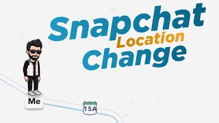 How to change location on snapchat location change kaise karen  Fake snapchat location 2022 [upl. by Noy]