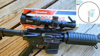 Firefield Rapidstrike 16x24 LPVO Scope Review amp Shoot [upl. by Aznola248]