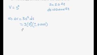 Differentials  Error analysis [upl. by Stiles]