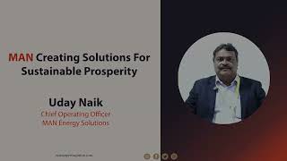 MAN Energy Solutions  Uday Naik  POWERGEN India Exhibition 2024 [upl. by Barker]