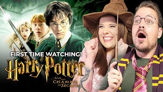 First Time Watching HARRY POTTER AND THE CHAMBER OF SECRETS Movie Reaction [upl. by Anyela]