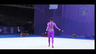 Vlada NIKOLCHENKO UKRAINE  CLUBS AA  FIG World Cup Faliro 2024 [upl. by Merat]