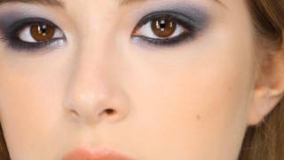 Navy Smokey Eye Makeup Tutorial [upl. by Ahsaele849]