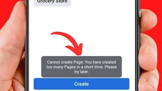 Cannot create Page You have created too many Pages in a short time Please try later [upl. by Hound405]