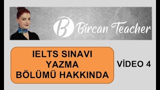 IELTS  WRITING BÖLÜMÜ HAKKINDA  ingilizce dilöğren ingilizcekonuları speaking [upl. by Enatan]