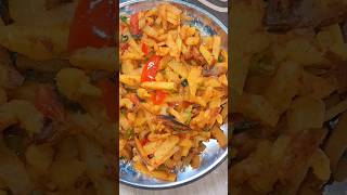 Mula RecipeMula Aloo Bhaja RecipeOdia Recipe shortvideocookingMularecipe [upl. by Cho973]