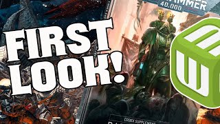 NEW Dark Angels Codex Suplement First Impressions  Warhammer 40k Codex Review [upl. by Faber5]