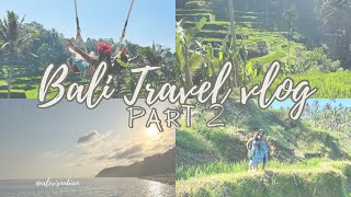 Bali Vlog  Ubud Bali  Tegalalang Rice Terrace amp Bali Swing  More [upl. by Tertius287]