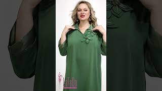 Платье женское размеры 6268 Jupiter Турция latada plussize dress plussizedress [upl. by Anela]