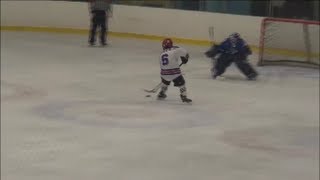 Sickest Peewee AAA Penalty Shot Goal [upl. by Htinek]